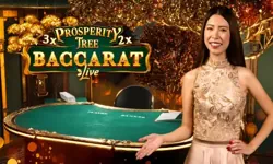 Prosperity Tree Baccarat live table